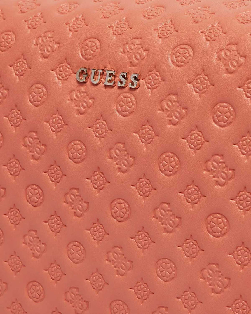 Guess Large Top Zip Portföy Çantası Coral