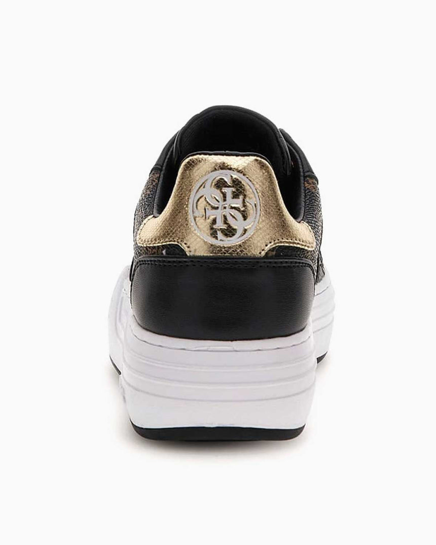 Guess Swole Monogram Logo Detaylı Sneaker Black