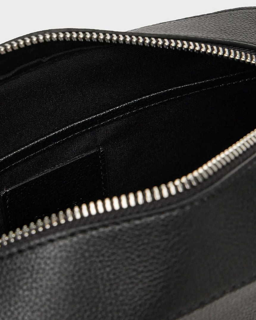 Calvin Klein Mikro Çakıl Desenli Erkek Portföy Çantası Black