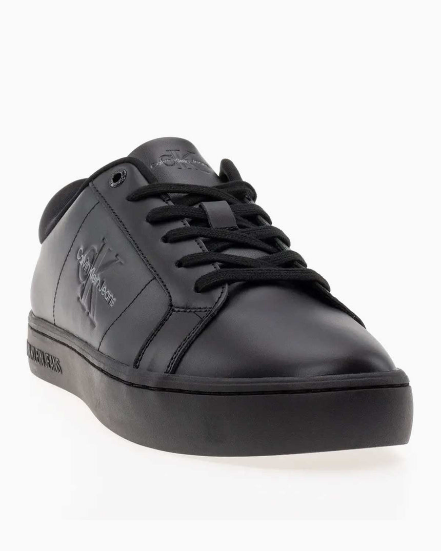 Calvin Klein Jeans Classic Cupsole Lace Up Sneaker Triple Black