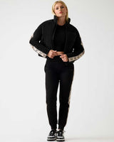 Guess New Jean Puffer Jack Kadın Aktif Mont Jet Black A996