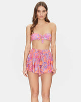 Guess Relaxed Bottoms Şort Ethnic Paisley Peach