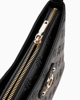 Guess Gerty Logolu Çapraz Askılı Çanta Black