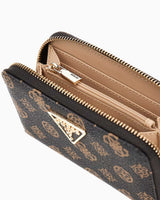 Guess Laurel Medium Logolu Cüzdan Mocha Logo