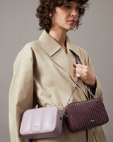 Calvin Klein Line Ouilt Zincir Detaylı Çapraz Askılı Çanta Sea Fog