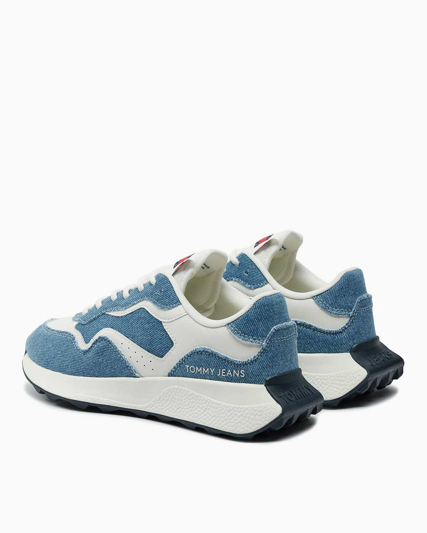 Tommy Hilfiger TJW Retro Runner Denim Kadın Sneaker Denim