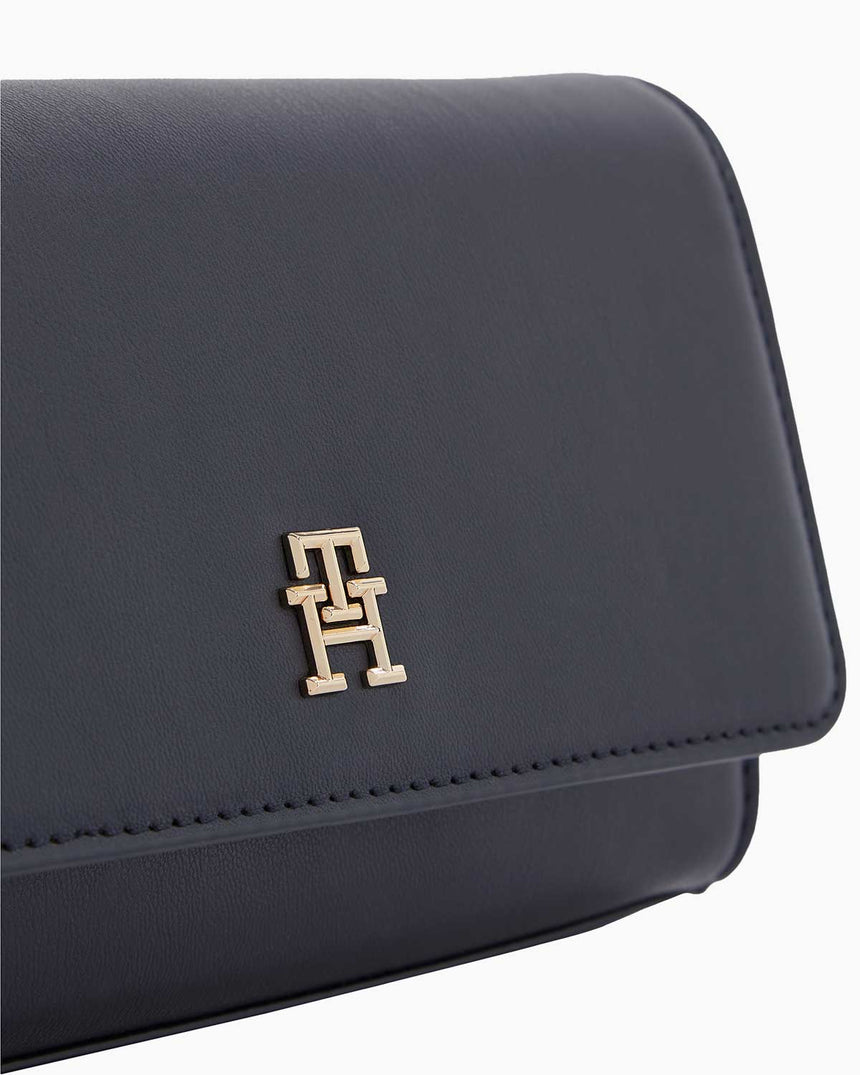 Tommy Hilfiger Eternity Zincir Detaylı Çapraz Askılı Çanta Space Blue