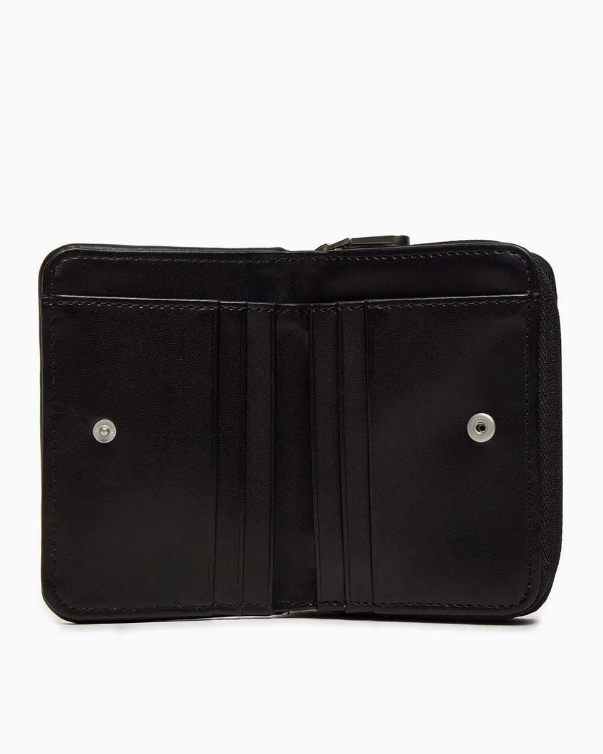 Calvin Klein Jeans Rib Med Zip Around Cüzdan Black