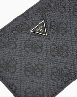 Guess Card Holder Logo Cüzdan Coal Logo