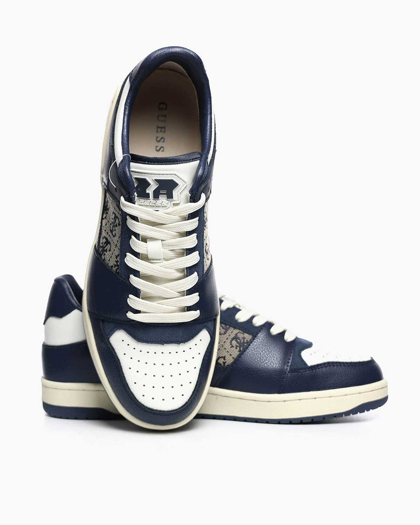 Guess Sava Low Logolu Sneakers Blue/Grey/White