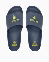 Guess Logo Yazılı Terlik Smart Blue