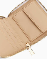 Guess Laurel Logo Baskılı Mini Cüzdan White Logo