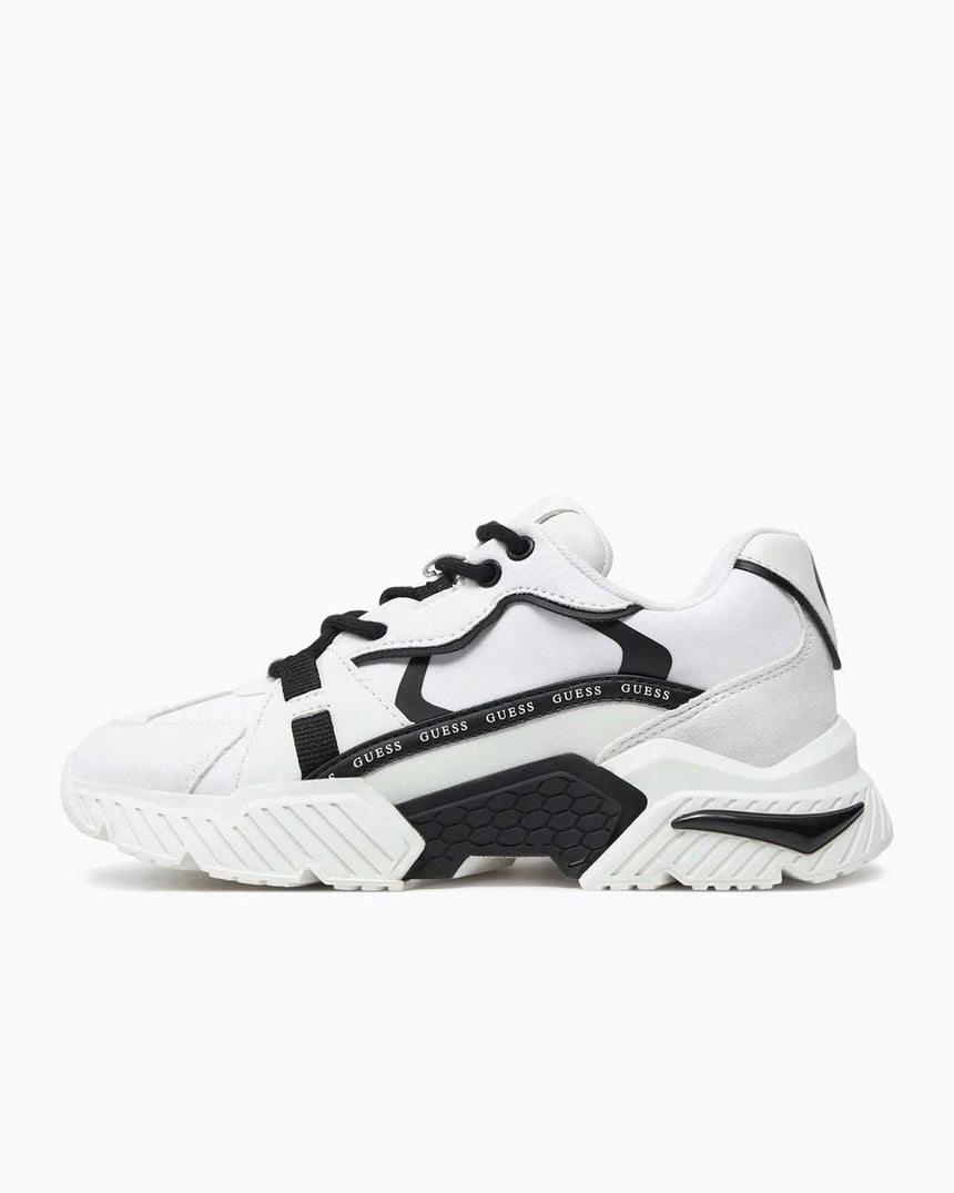 Guess Carrli Runner Sneaker White - Black