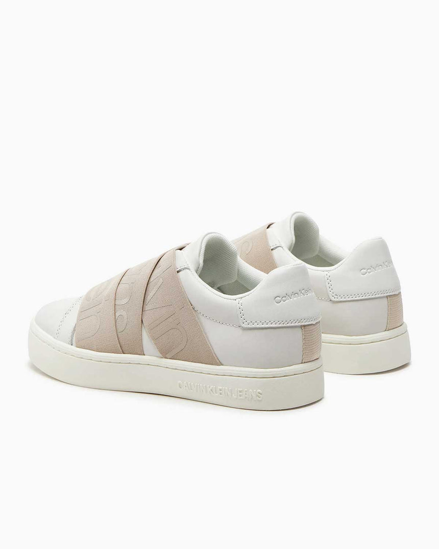 Calvin Klein Classic Cupsole Sneakers Bright White/Eggshell