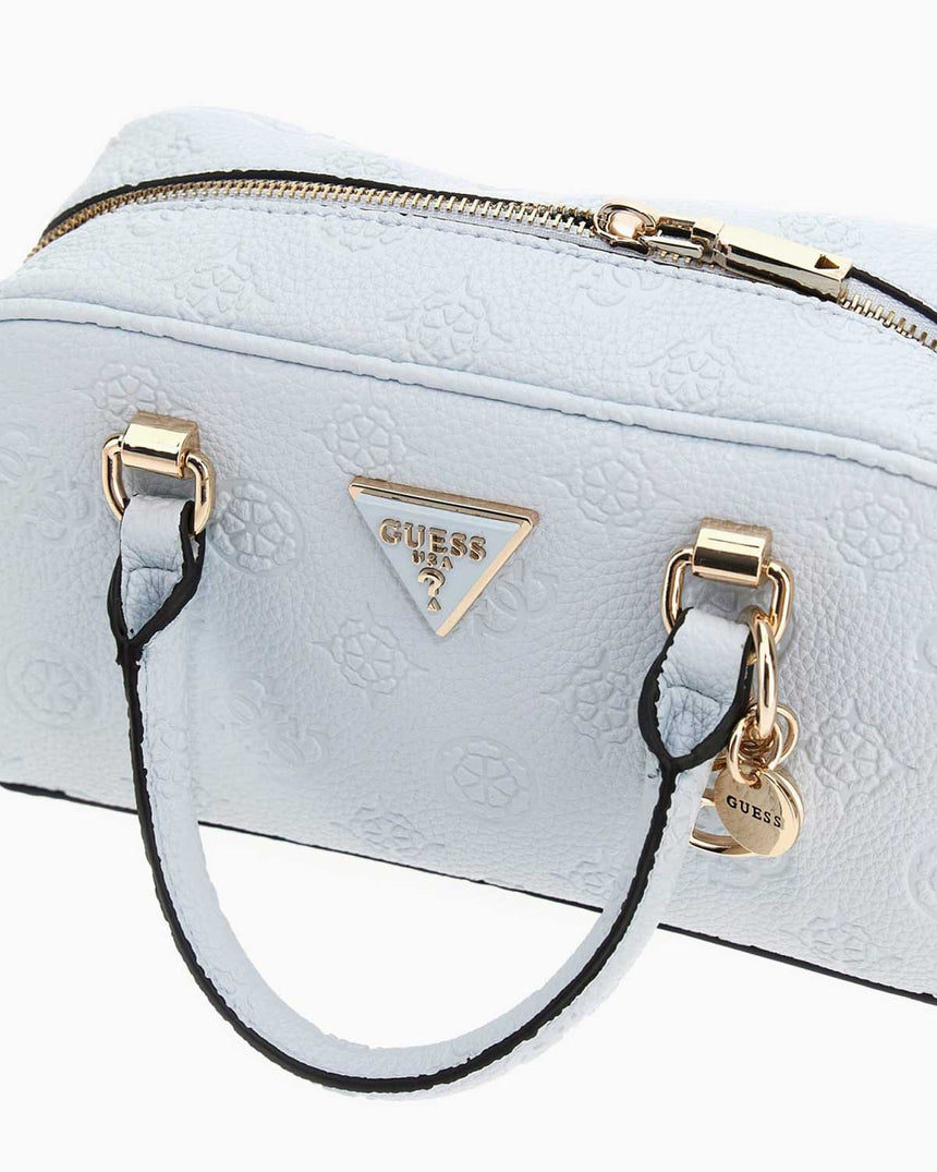 Guess Cresidia Small Satchel El Çantası Powder Blue