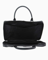 Guess Monogram Baskılı Evrak Çantası Dark Black