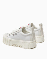 Tommy Hilfiger Vulc Flatform LC Mix Media Kadın Sneaker Ecru