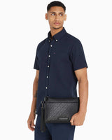 Tommy Hilfiger Monogram Pouch Portföy Çantası Black