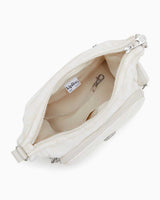 Kipling Gabbie S Elevated Jacquard Omuz Çantası Palm Beige