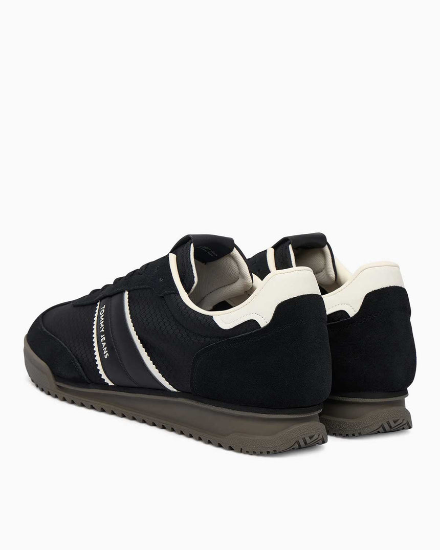 Tommy Hilfiger Alphacleat Retro Runner Kışlık Erkek Sneaker Black