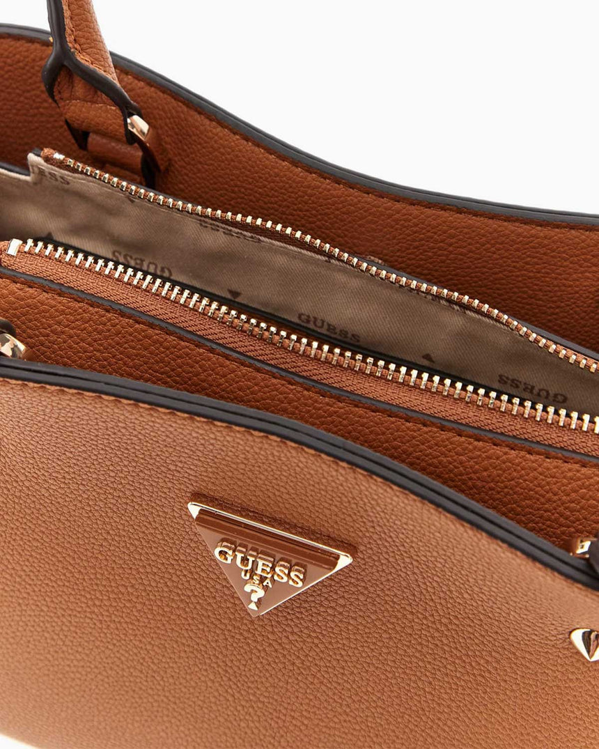 Guess Access Meridian II Kadın El Çantası Cognac