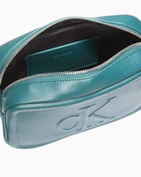 Calvin Klein Kalın Logolu Kadın Kamera Çantası Maya Blue