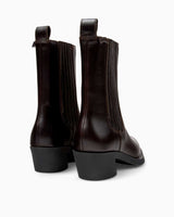 Camper Bonnie Chelsea Bootie Koyu Kahverengi