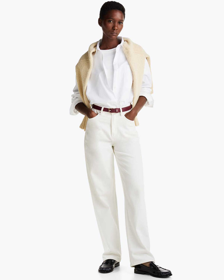 Tommy Hilfiger Loaföre Abrasivato Deri Ayakkabı Black