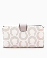 Us Polo Assn Small Kadın Cüzdanı Beyaz Gri - Açık Gri