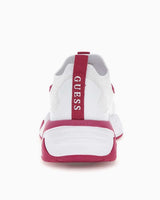 Guess Gaxtin Logolu Sneaker White Fuchsia