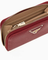Guess Debora Fermuarlı Orta Boy Kadın Cüzdan Garnet
