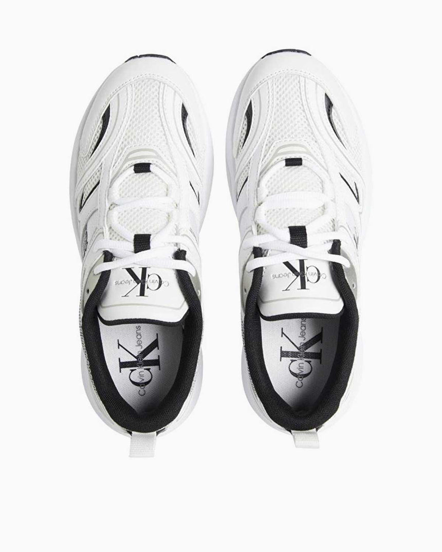 Calvin Klein Jeans Retro Tennis Logolu Sneaker Bright White/Black