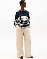 Tommy Hilfiger Logo Strap Mule Flat Sandalet Black