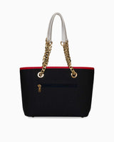 Us Polo Assn Zincir Detaylı Omuz Çantası Lacivert - Kırmızı - Beyaz