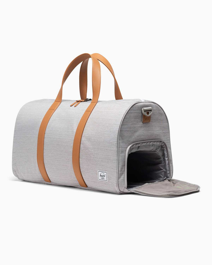 Herschel Novel Duffle Spor Çantası Light Grey Crosshatch