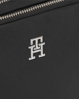 Tommy Hilfiger Poppy Çift Fermuarlı Çapraz Askılı Çanta Black