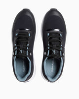 Calvin Klein Athleisure Runner Tech Ripstop Sneaker Black/Bright White/Trooper