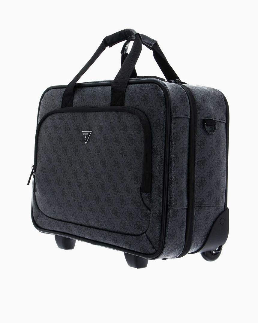 Guess Napoli Trolly Pilot Çantası Coal