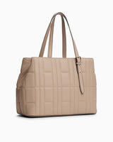 Tommy Hilfiger Feminen Kadın Tote Çanta Coastal Taupe