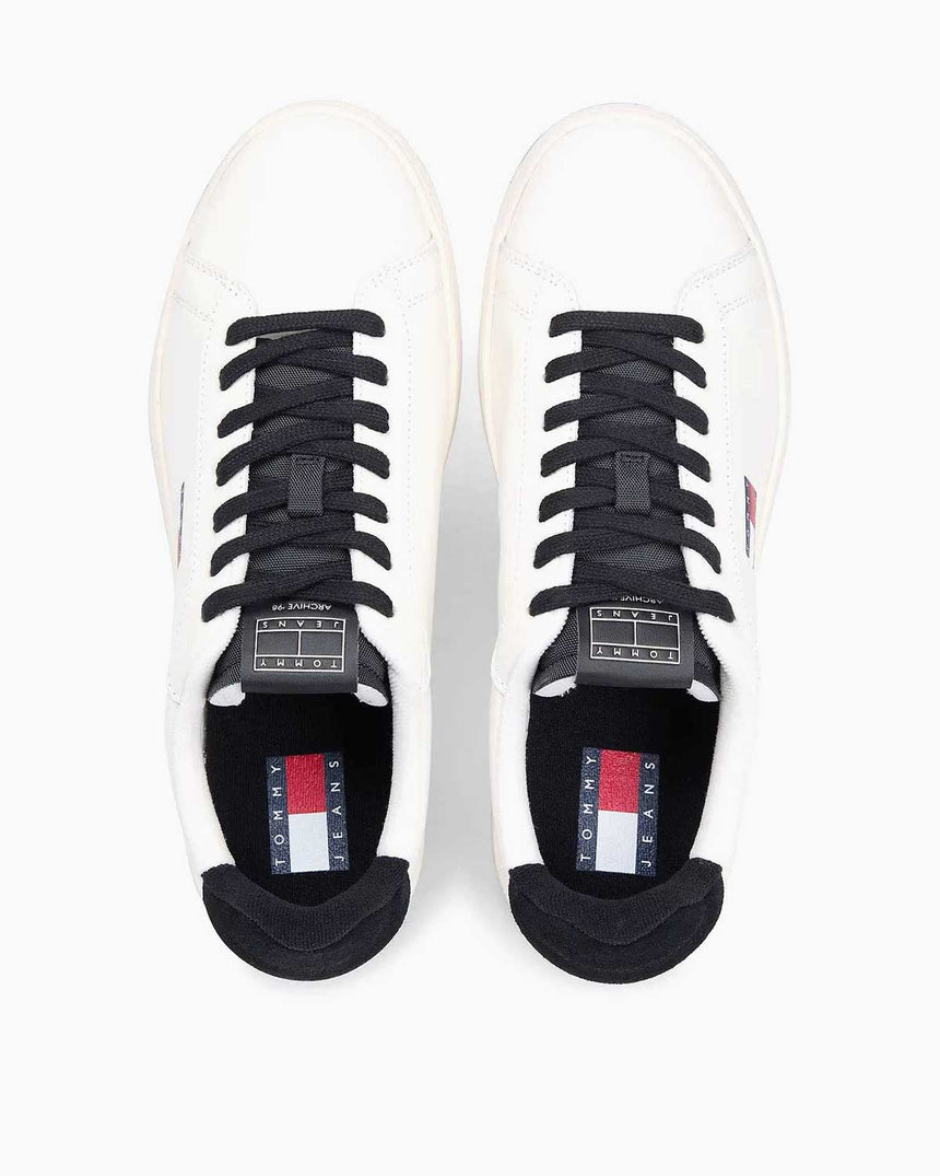 Tommy Hilfiger Arşiv 98 Erkek Sneaker Ivory/Black