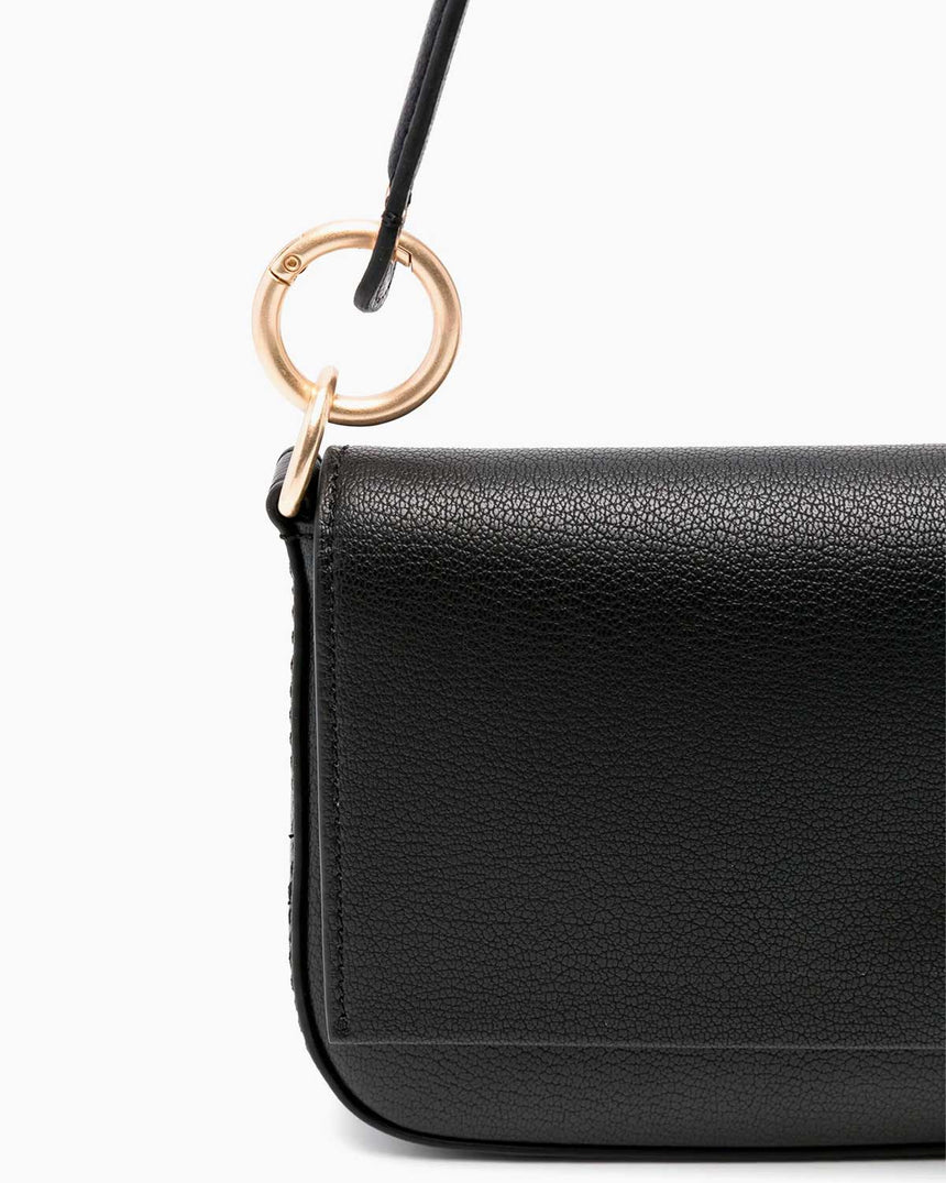 Calvin Klein Minimal Monogramlı Kadın Omuz Çantası Na Black