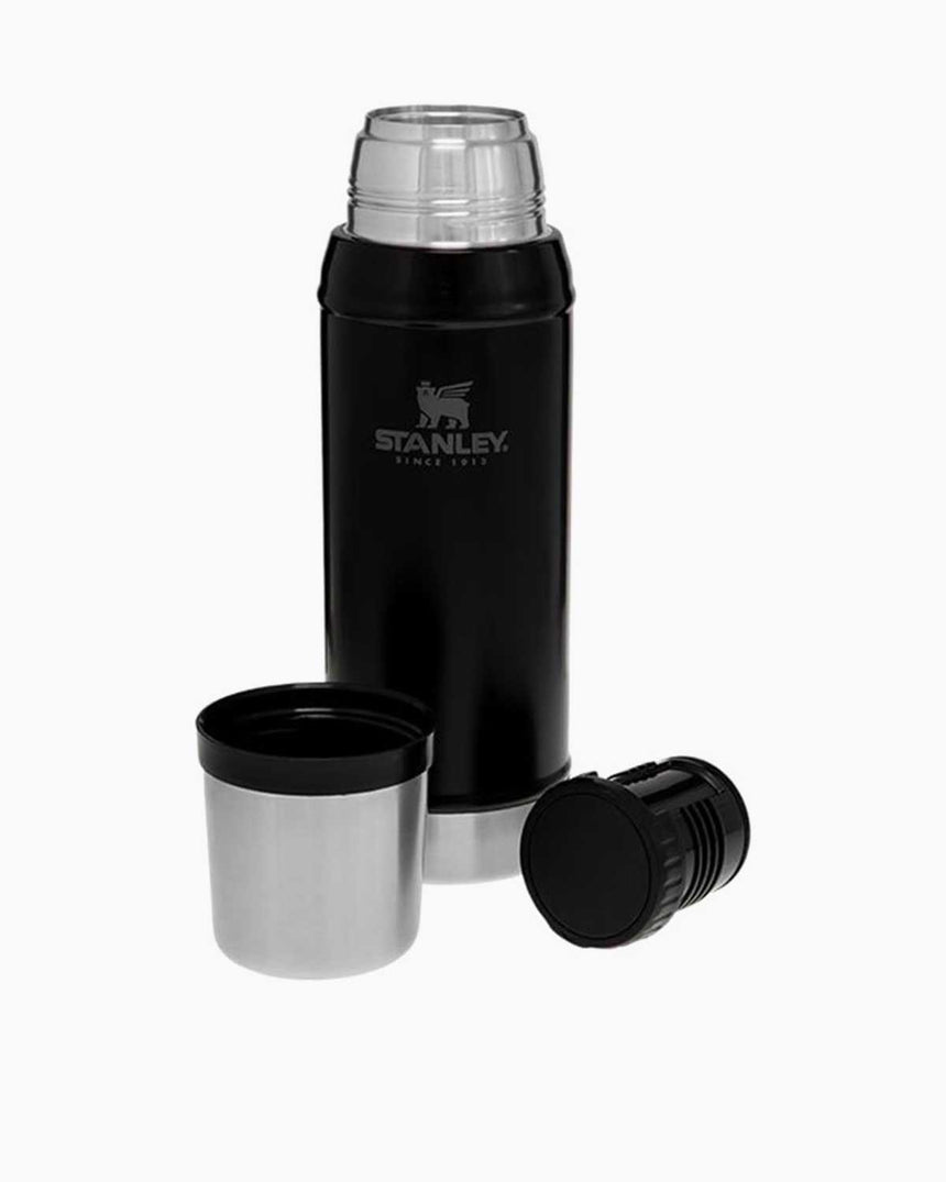 Stanley Efsane Klasik Seri-0.75 Litre Vakumlu Çelik Termos Matte Black