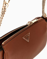 Guess Silvye Bucket Zincir Detaylı Omuz Çantası Cognac