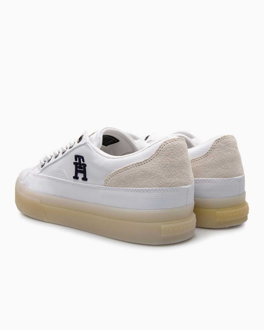 Tommy Hilfiger Street Low Mix Ayakkabı White