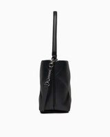 Calvin Klein Quilt Bucket Logolu Omuz Çantası Black