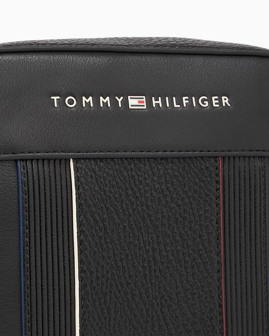 Tommy Hilfiger Foundation Mini Reporter Çapraz Askılı Çanta Black