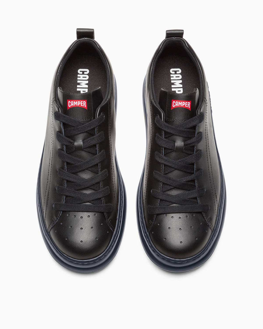 Camper Hakiki Deri Runner Erkek Sneakers Siyah