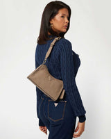 Guess Cresedia Top Zip Shoulder Bag Omuz Çantası