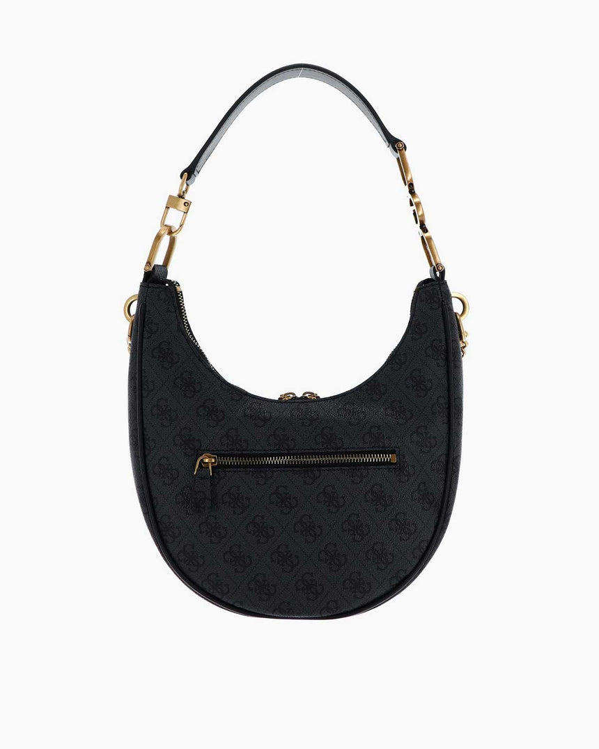 Guess Dagan Convertile Zincir Detaylı Omuz Çantası Coal Logo