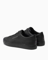 Tommy Hilfiger Leather Low Top Sneakers Black